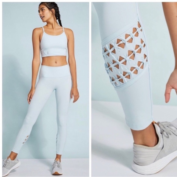 Free People Revelation Leggings In Frosted Seaglsss. NWT! Sz S - Picture 2 of 6